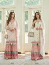 7077 And 7089 By Alizeh Georgette Sharara Suits Wholesalers In Surat
